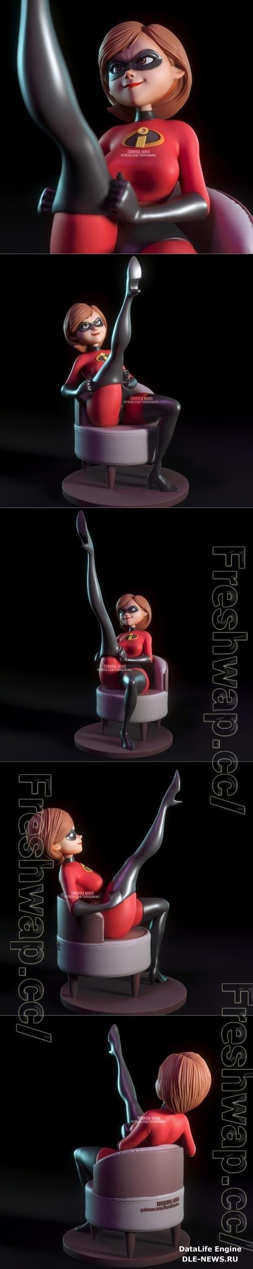 Elastigirl - Torrida Minis 3D Print