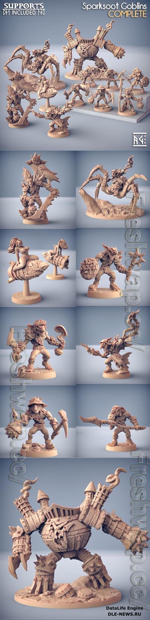 Sparksoot Goblins 3D Print