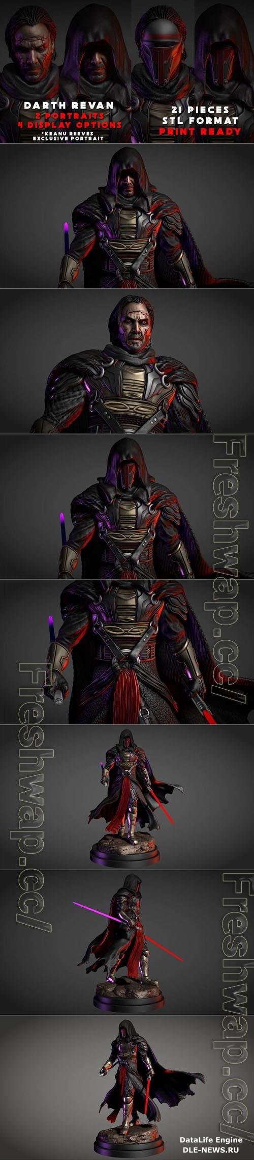 Darth Revan 3D Print