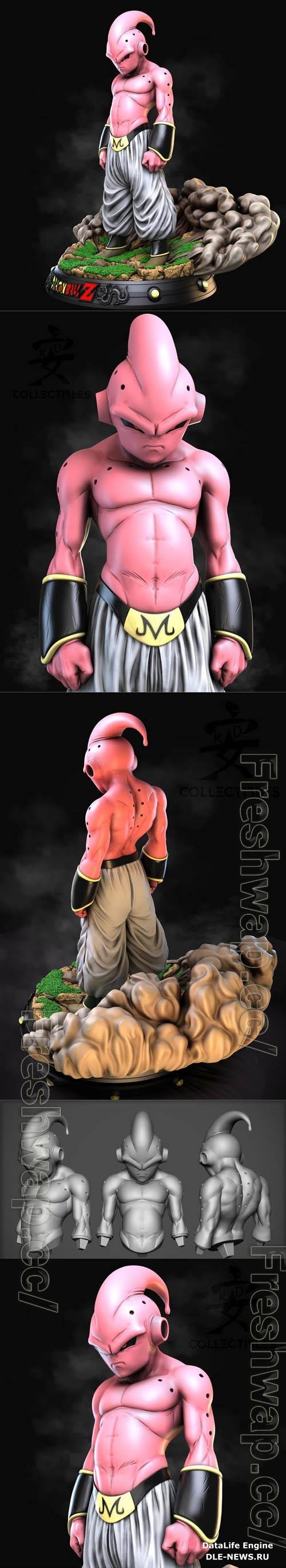 Kid Buu 3D Print