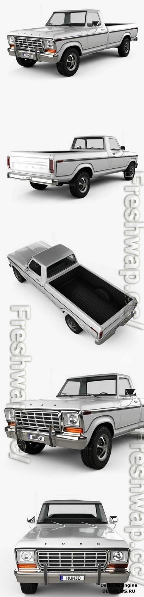 Ford F150 1978 3D Model