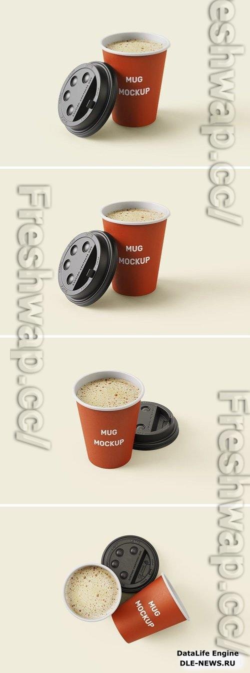 Paper Coffee Cup Mockup 7RRQNBP