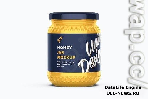 Honey Jar Mockup