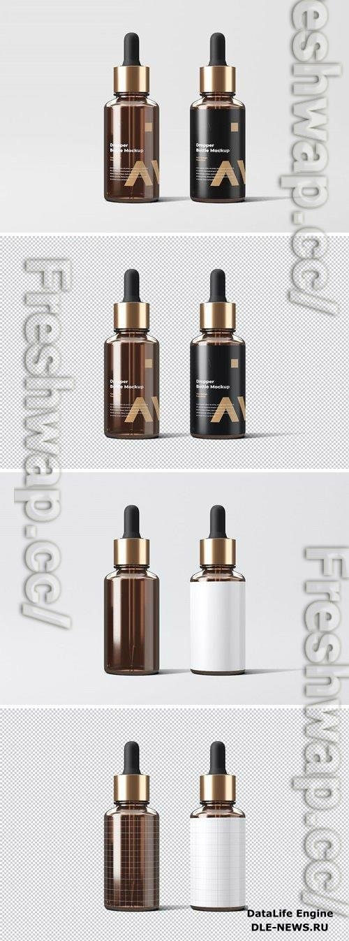 Dropper Bottle Mockup M5VPAUM