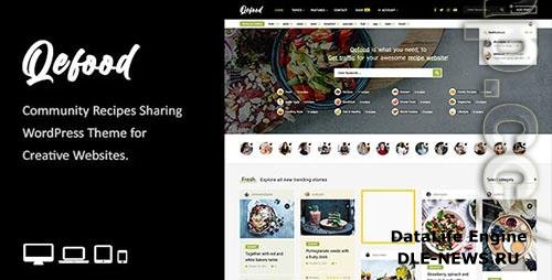 ThemeForest - Qefood v1.6 - Community Sharing WordPress Theme