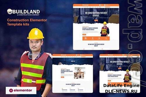 ThemeForest - Buildland - Construction Business Elementor Template Kit/38959485