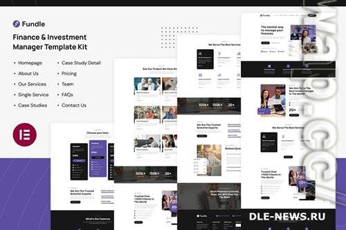 ThemeForest - Fundle - Finance & Investment Manager Elementor Template Kit/40254467