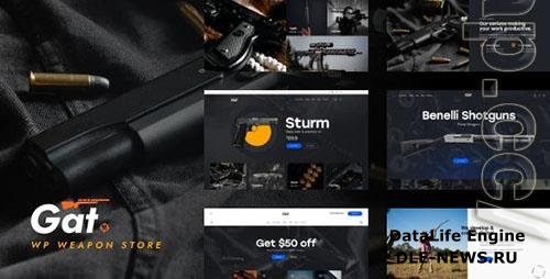 ThemeForest - Gat v1.0.0 - Gun & Weapon Store WordPress Theme/39575799