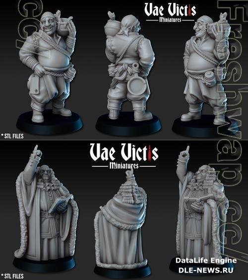 Vae Victis Miniatures - Judge and Cook 3D Print