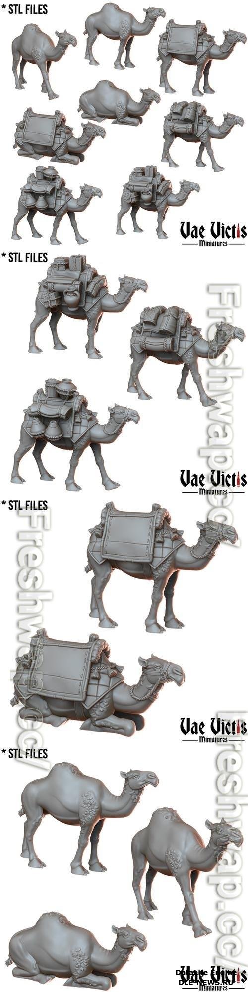 Vae Victis Miniatures - Camels 3D Print