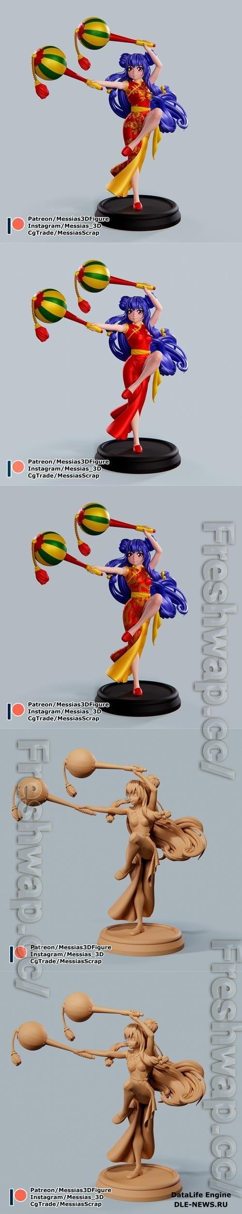 Ranma Shampoo 3D Print