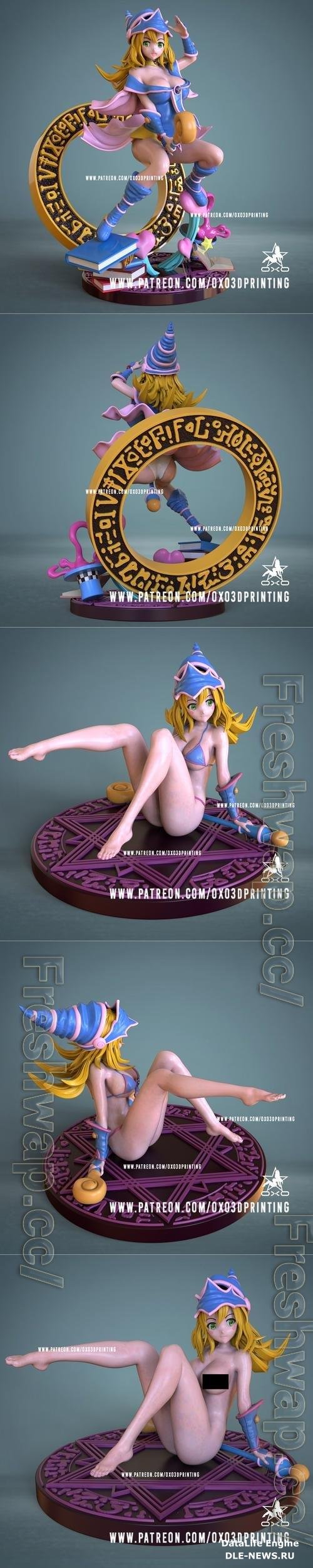 Dark Magician Girl - Yu-Gi-Oh 3D Print