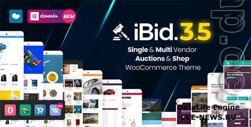 ThemeForest - iBid v3.5.6 - Multi Vendor Auctions WooCommerce Theme - 24923136