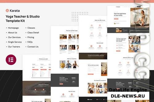 ThemeForest - Karata - Yoga Teacher & Studio Elementor Template Kit/40326715