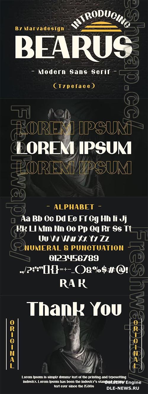 BEARUS Font OTF