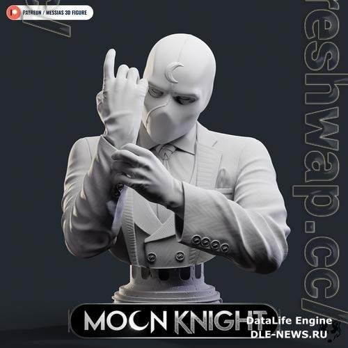 Bust Moon Knight 3D Print