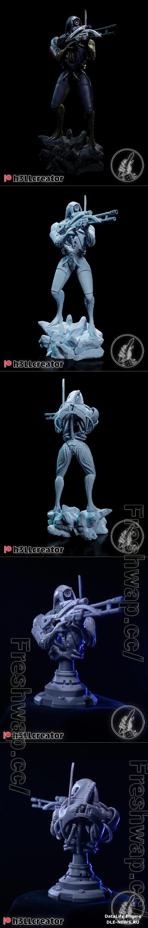 h3LL Creator - Legion and Bust 3D Print