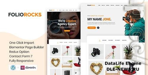 ThemeForest - Foliorocks v1.0 - Minimal Portfolio WordPress Theme/29914077