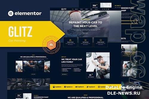 ThemeForest - Glitz - Car Painting & Restoration Elementor Template Kit/40473080