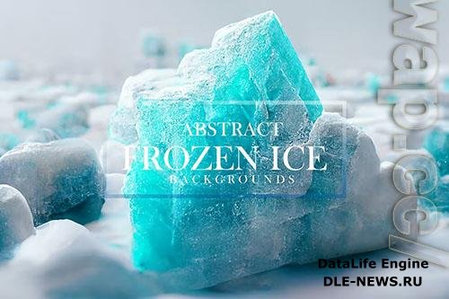 Abstract Frozen Ice Backgrounds #01