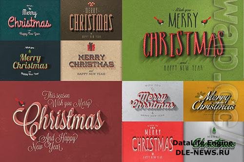 Christmas Text Effects Vol.2 PSD