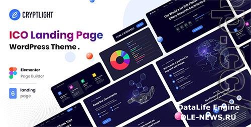 ThemeForest - ICO NFT Landing Page WordPress Theme - Cryptlight v1.1.1/33511745