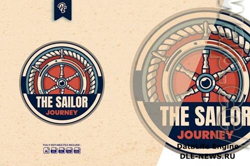 The Sailor Badge Logo