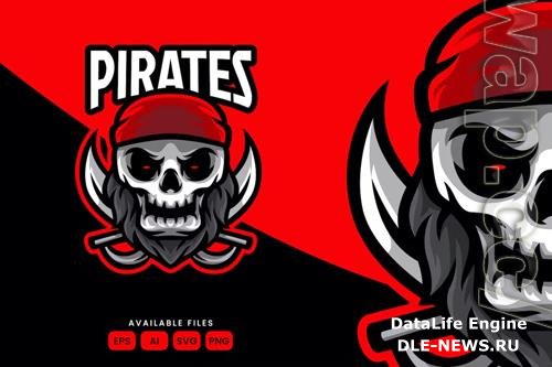 Pirates Sport Mascot Logo