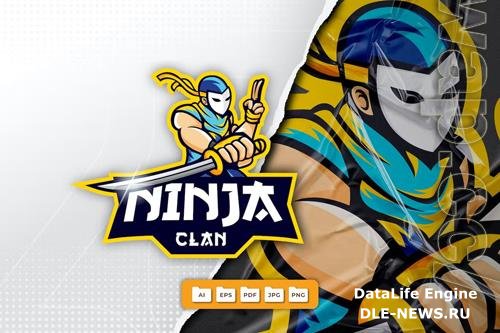 Ninja Mascot Logo Design