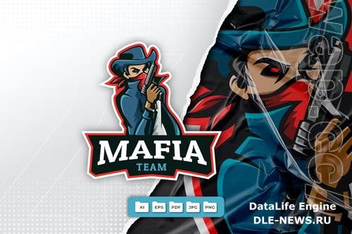 Mafia Mascot Logo Design