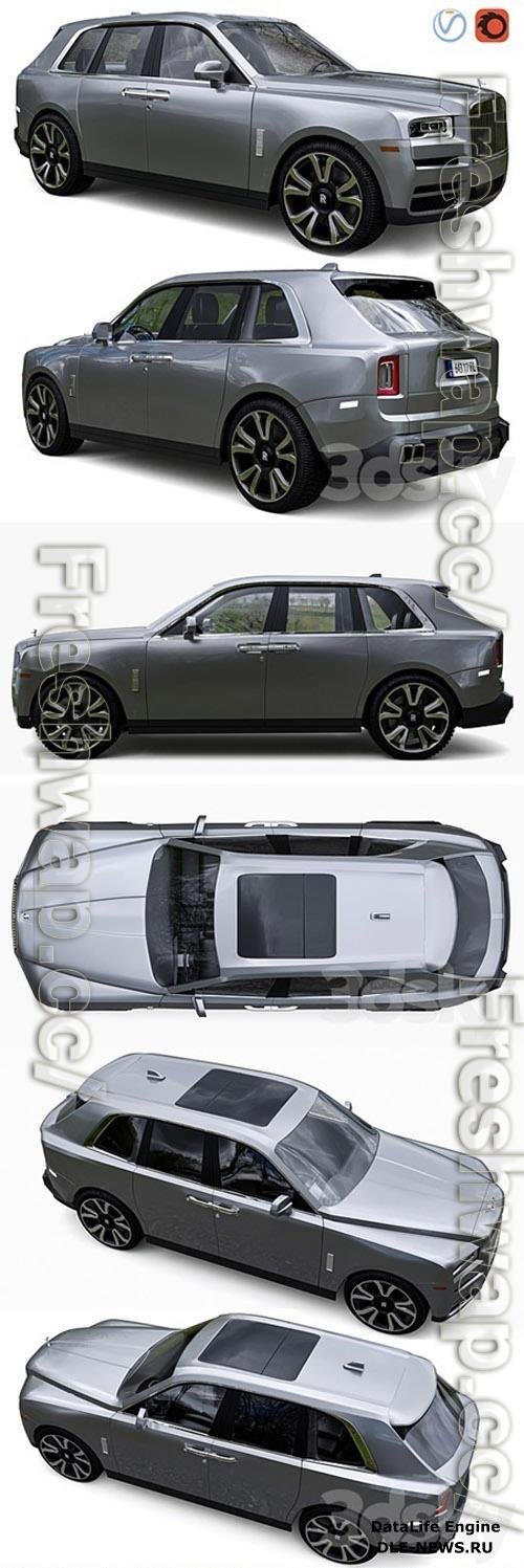 Rolls royce cullinan 3D Models