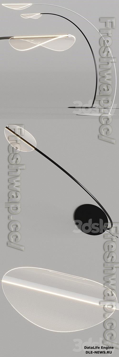 Linea Light Stilnovo Diphy Floor Lamp 3D Models