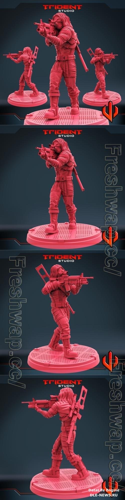 Summer Soldier 3D Print