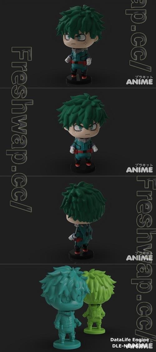 PlaKit - My Hero Academia Deku 3D Print