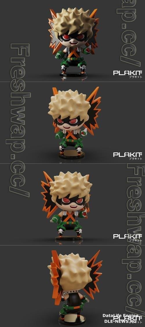 PlaKit - My Hero Academia Bakugou 3D Print