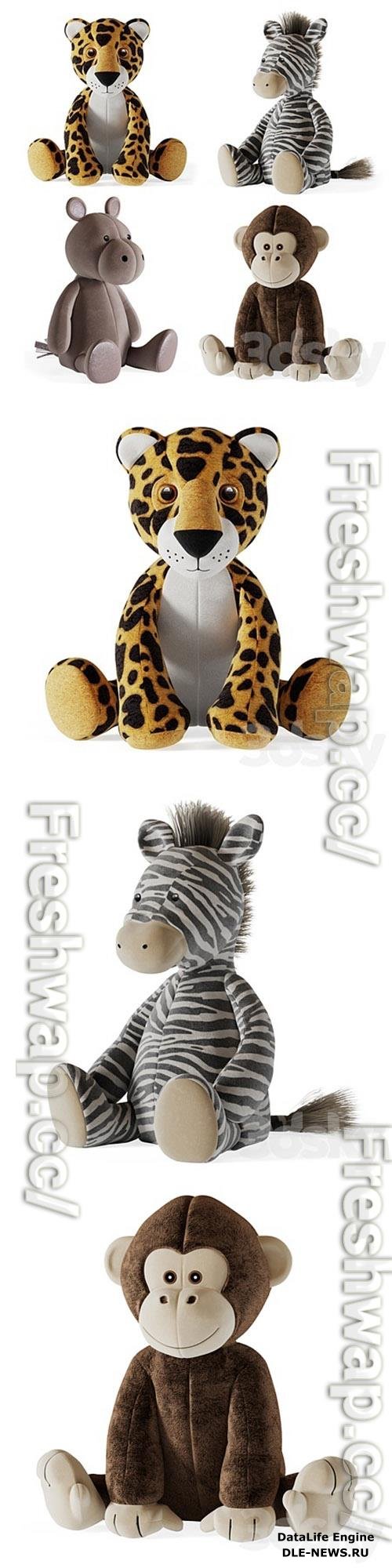 Plush Toys 05 3D Models