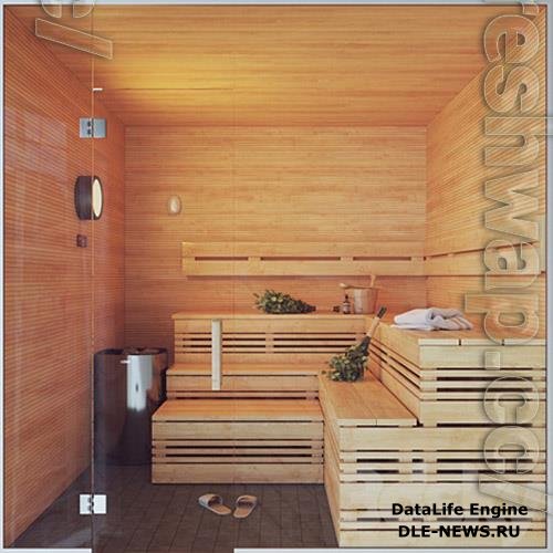 Finnish Sauna 3 3D Models