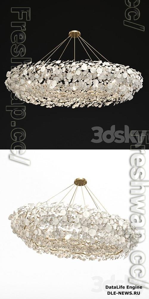 Custom Ceramic Chandelier Ceramic Chandelier 3D Models