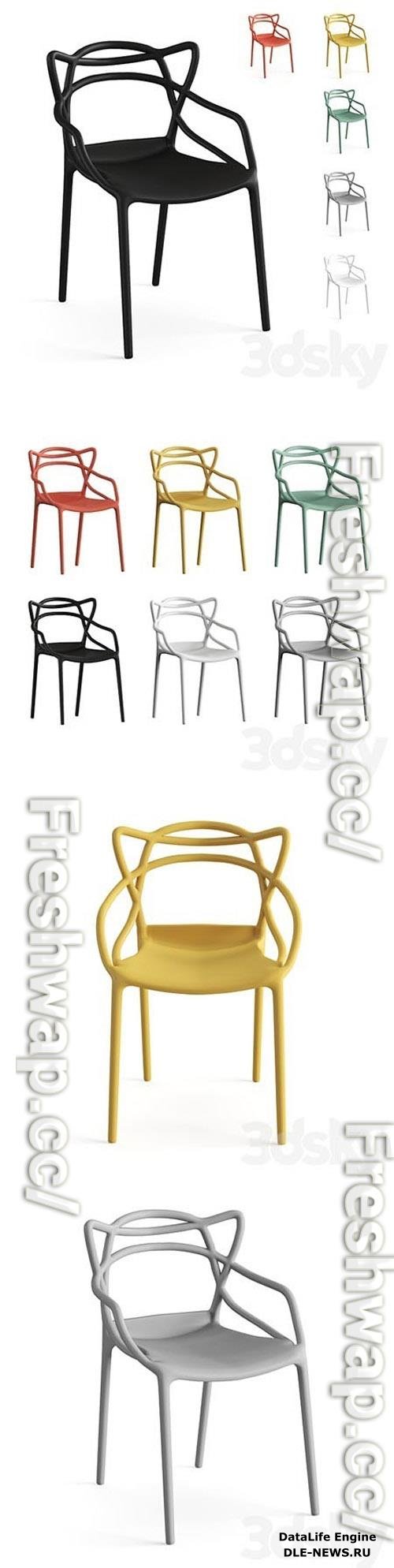 Chair Kartell Masters 3D Models