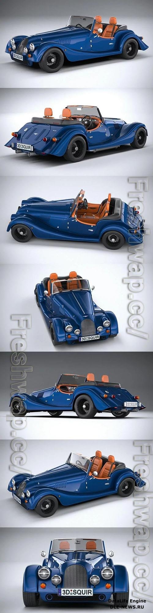 Morgan Plus Four 2021 3D Models