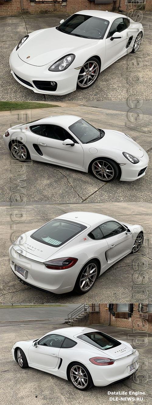 Porsche Cayman S 2014 (sport car) 3D Models