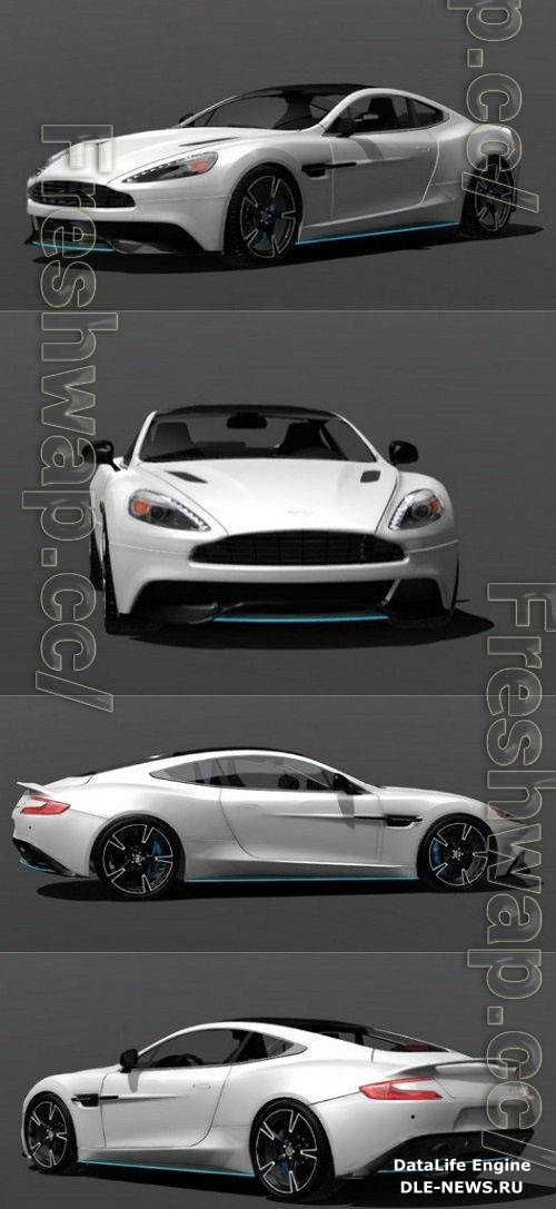 Aston Martin Vanquish 3D Models