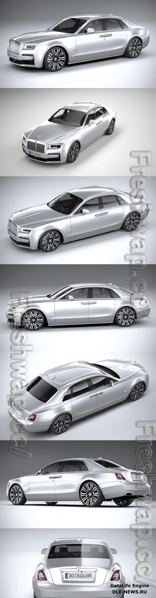 Rolls Royce Ghost 2021 3D Models