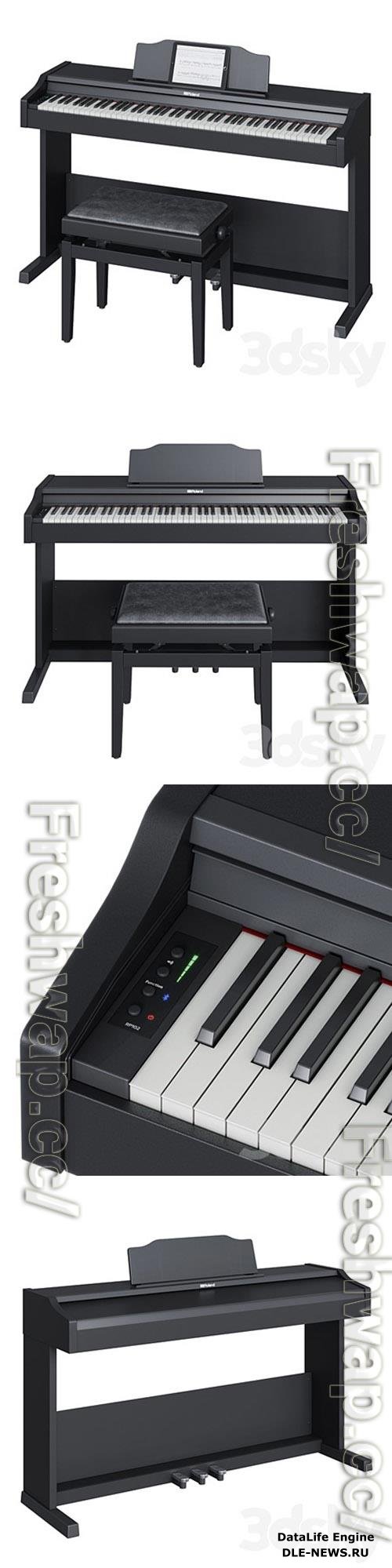 Roland RP 102 3D Models