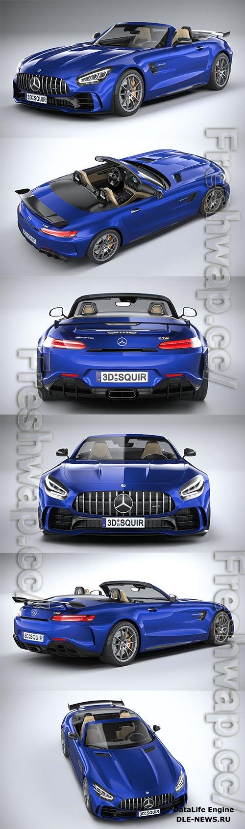 Mercedes-Benz AMG GT R Roadster 2020 3D Models