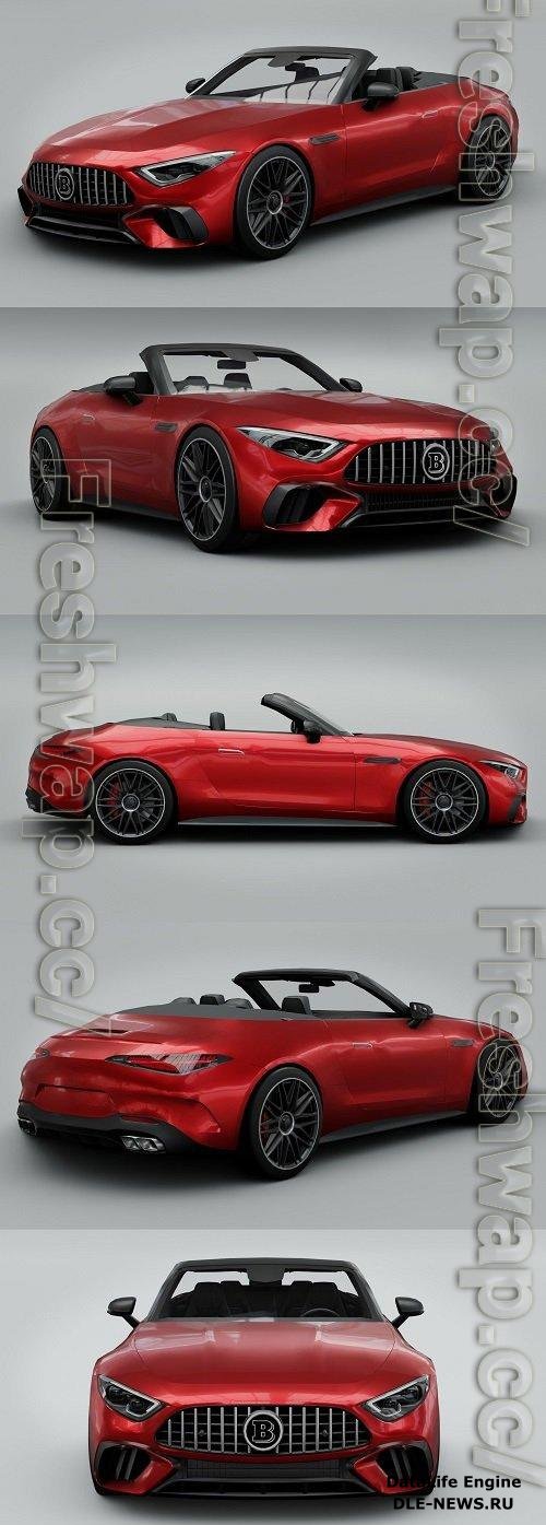 Mercedes-Benz SL 63 AMG 2022 3D Models