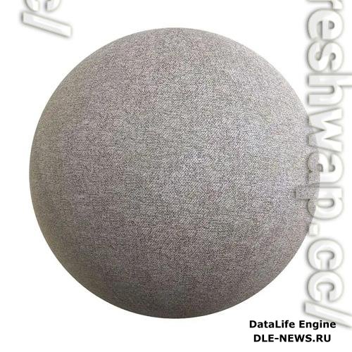 Grey Fabric PBR Texture