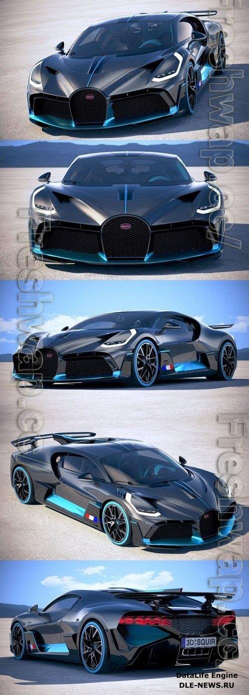 Bugatti Divo 2019 3D Models