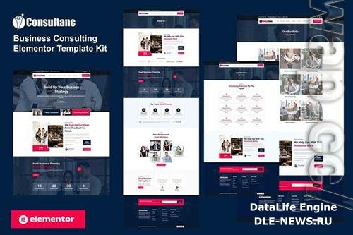 ThemeForest - Consultanc - Business Consulting Elementor Template Kit/41973259