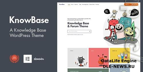 ThemeForest - KnowBase v1.3 - A Helpdesk & bbPress WordPress Theme/34180518